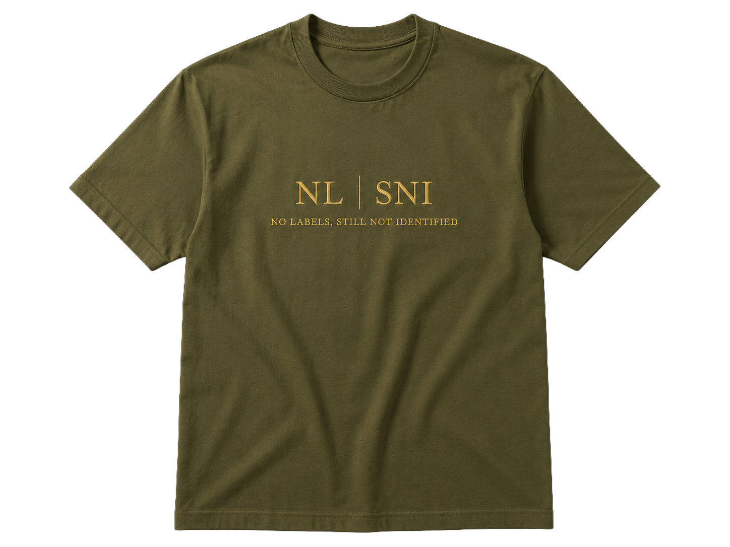 Olive Core Identity Tee