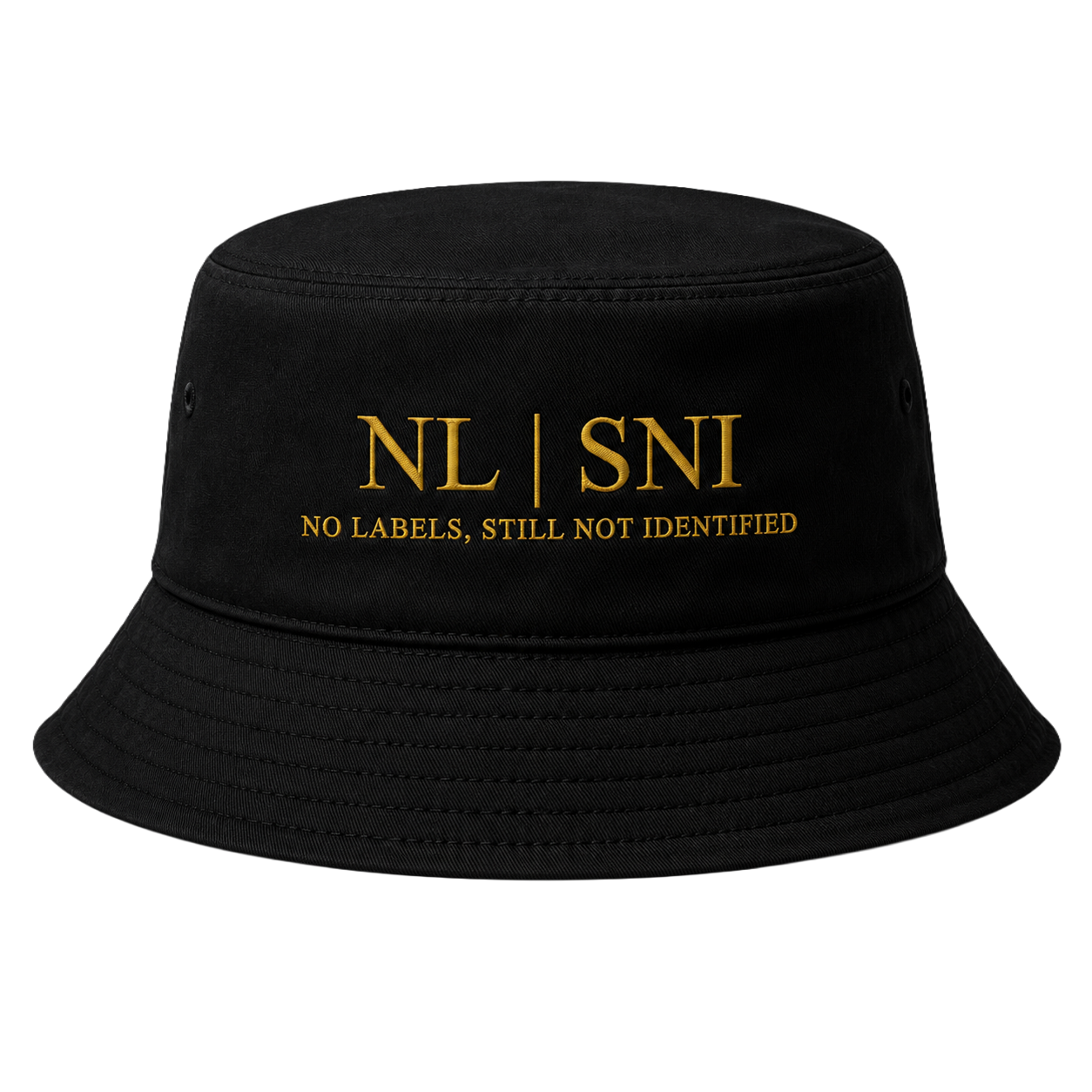 Black Bucket Hat